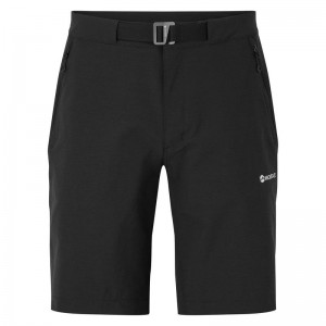 Black Men's Montane Dynamic Lite Shorts | LRP9380FC