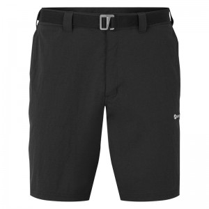 Black Men's Montane Terra Lite Shorts | SDP837UJ