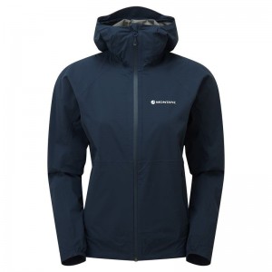 Dark Blue Women's Montane Minimus Lite Waterproof Jackets | AYM5997PL