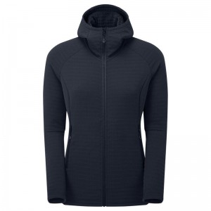 Dark Blue Women's Montane Protium XT Hooded Fleece Jackets | XPN3986BH