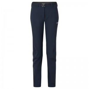 Dark Blue Women's Montane Terra Stretch Lite Trousers | HOG6953AR