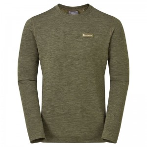 Dark Green Men's Montane Protium Sweaters | JJE9420XI