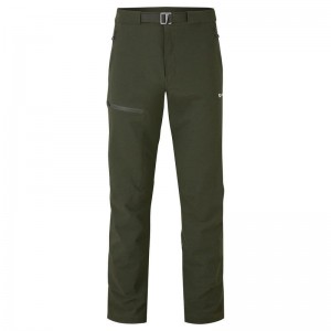 Dark Green Men's Montane Tenacity Pants | UPZ9971HD