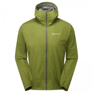 Green Men's Montane Phase Nano Waterproof Jackets | SWE1295XO