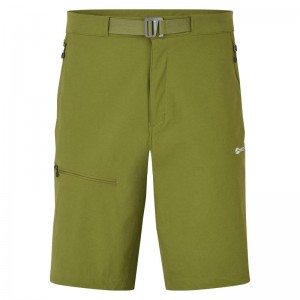 Green Men's Montane Tenacity Shorts | UMR2714TF