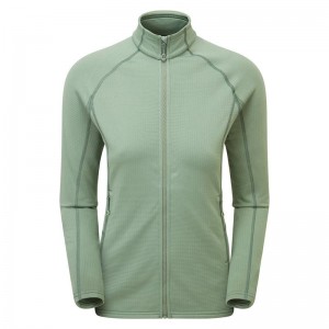 Grey Green Women's Montane Protium Fleece Jackets | VQX8850GX