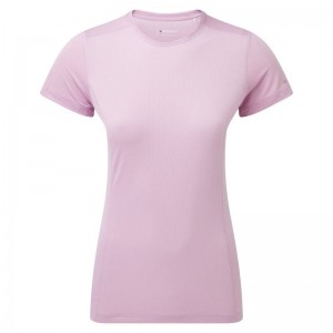 Grey Purple Women's Montane Dart Lite T Shirts | KXB891HE