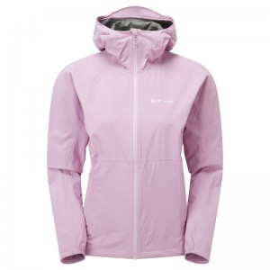 Grey Purple Women's Montane Minimus Lite Waterproof Jackets | JTJ167QY