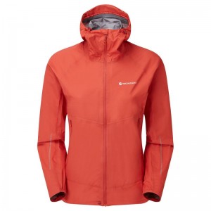 Orange Women's Montane Spine Waterproof Jackets | KPT4478WE