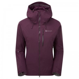 Purple Women's Montane Duality Insulated Waterproof Jackets | EAM9362EA