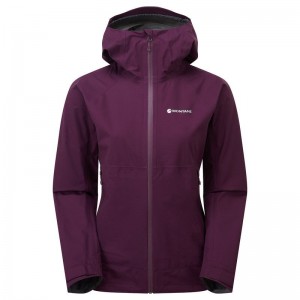 Purple Women's Montane Spirit Lite Waterproof Jackets | XGU5547JC