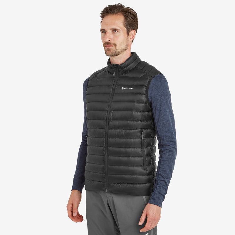 Black Men's Montane Anti-Freeze Down Vest | LQS222RX