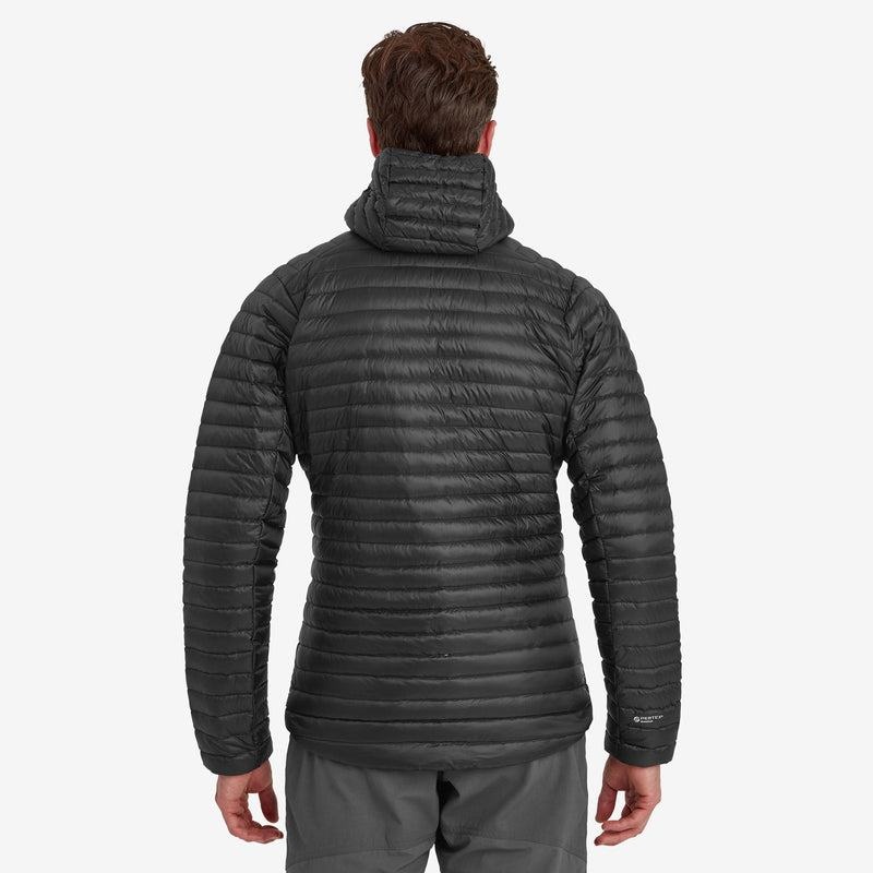 Black Men's Montane Anti-Freeze Lite Hooded Down Jackets | PXR8362GJ