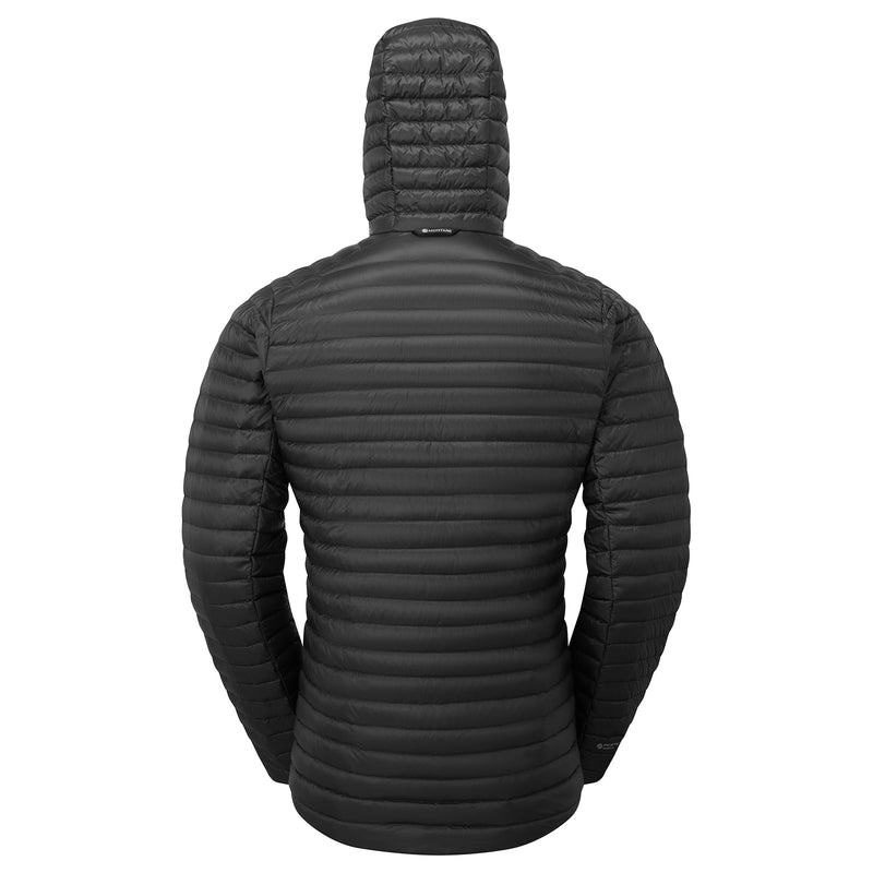 Black Men's Montane Anti-Freeze Lite Hooded Down Jackets | PXR8362GJ