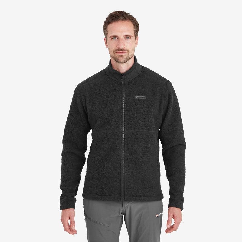 Black Men's Montane Chonos Fleece Jackets | XLY6361KU