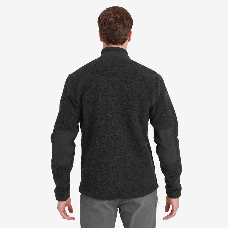 Black Men's Montane Chonos Fleece Jackets | XLY6361KU