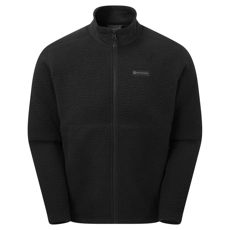 Black Men\'s Montane Chonos Fleece Jackets | XLY6361KU