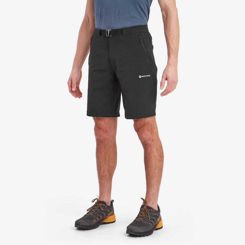 Black Men's Montane Dynamic Lite Shorts | LRP9380FC