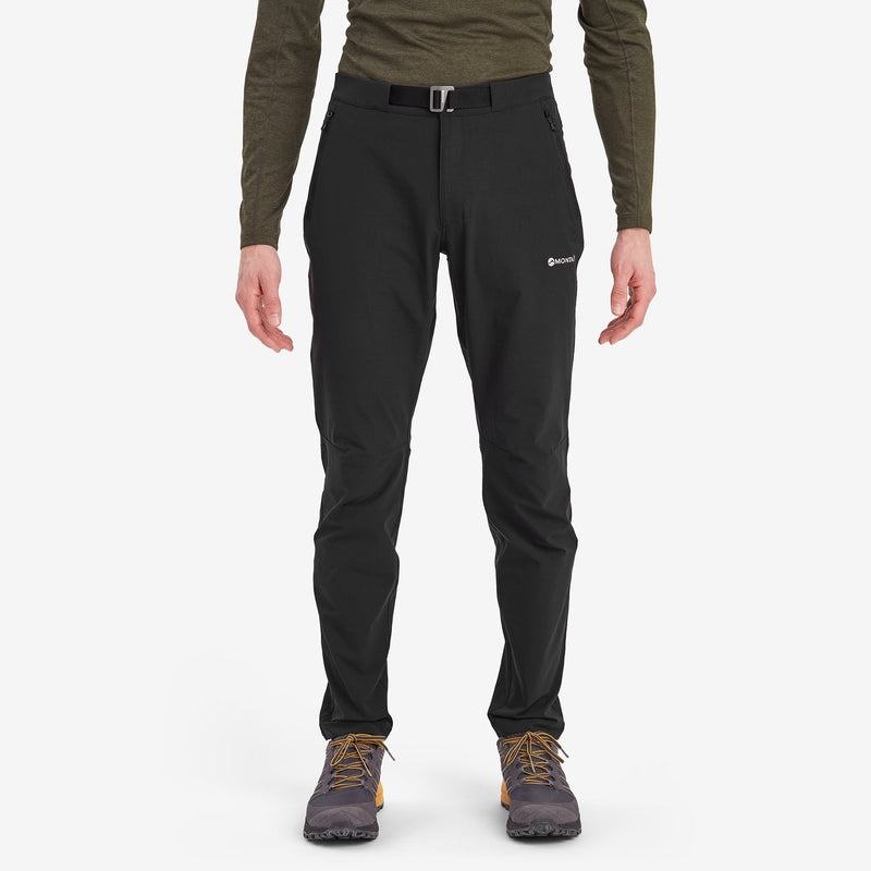 Black Men's Montane Dynamic Lite Stretch Pants | NUZ66100XD