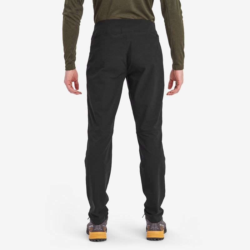 Black Men's Montane Dynamic Lite Stretch Pants | NUZ66100XD