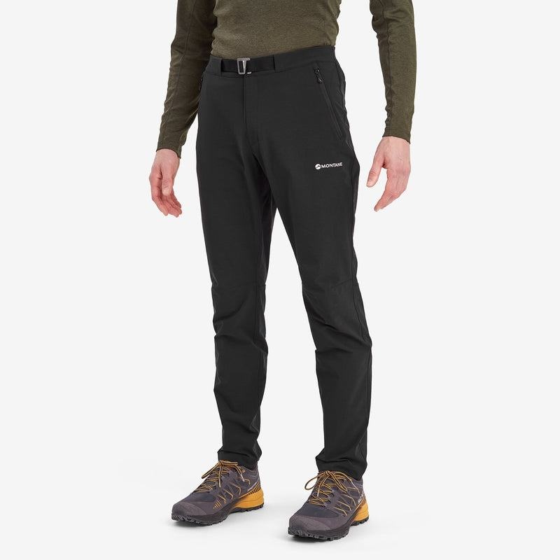 Black Men's Montane Dynamic Lite Stretch Pants | NUZ66100XD