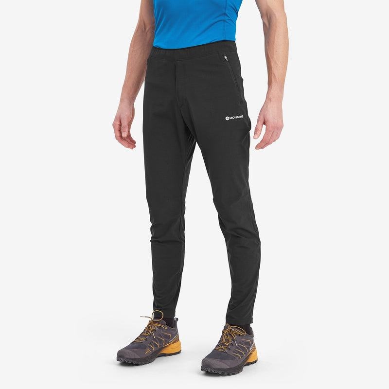 Black Men's Montane Dynamic Nano Pants | UIM7984BT