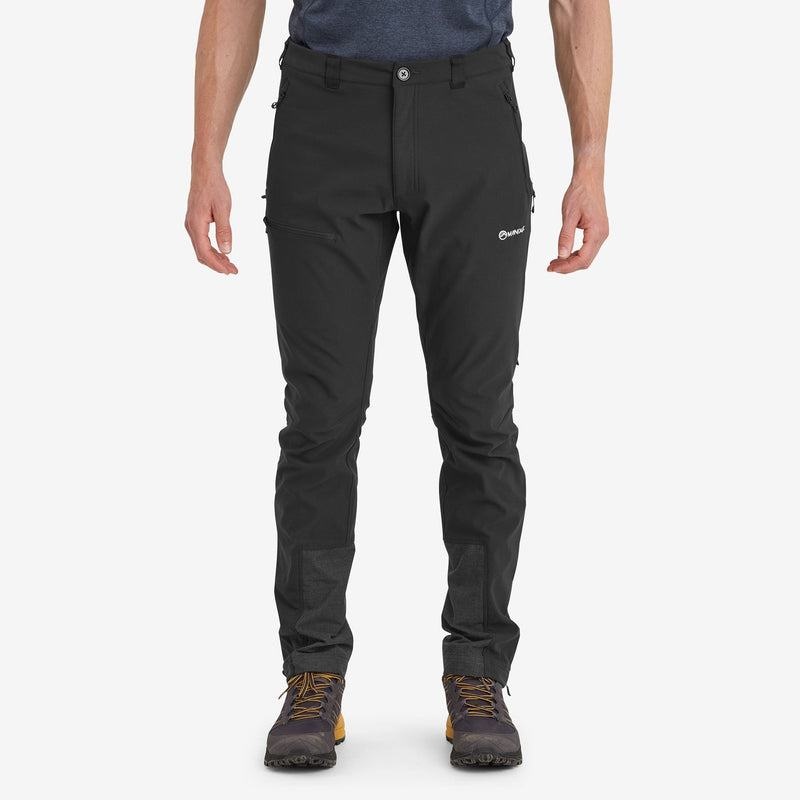 Black Men's Montane Dynamic XT Thermal Mountain Pants | IPQ181BN