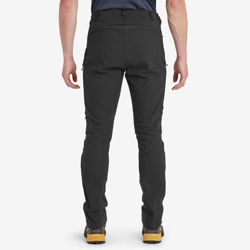 Black Men's Montane Dynamic XT Thermal Mountain Pants | IPQ181BN