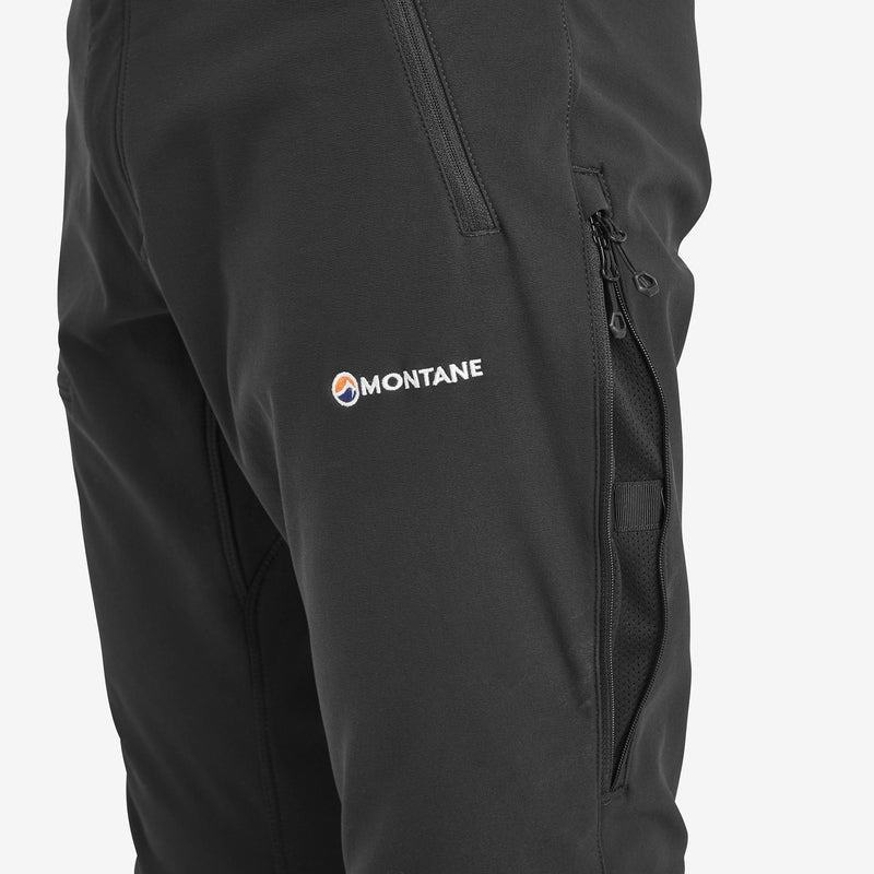 Black Men's Montane Dynamic XT Thermal Mountain Pants | IPQ181BN