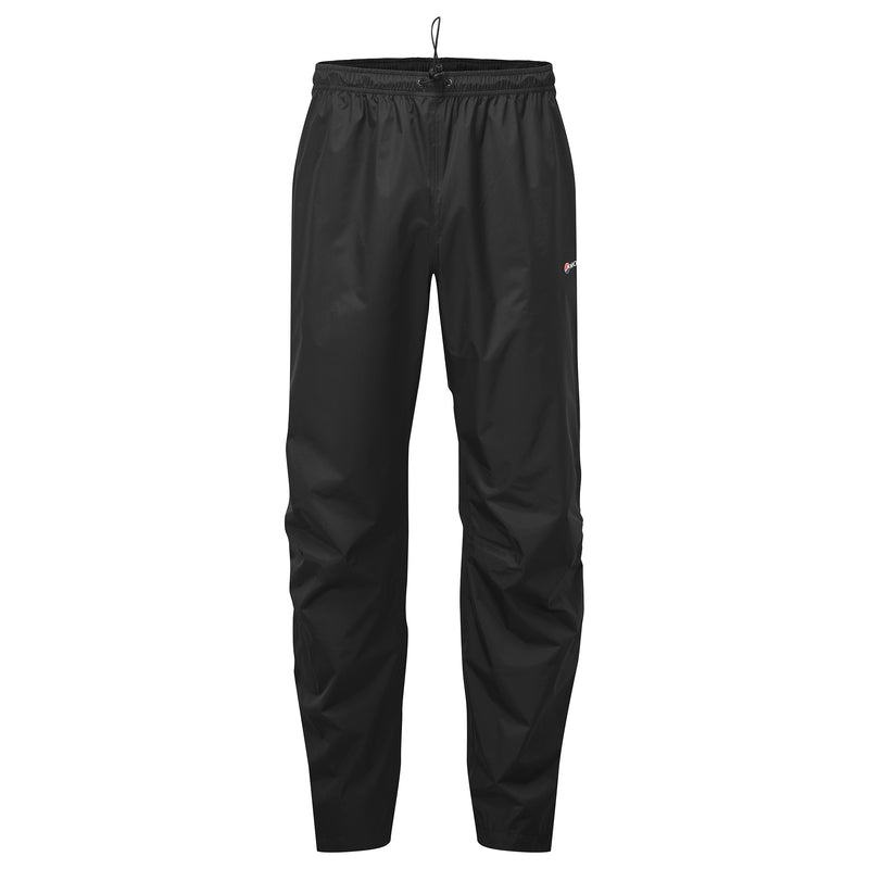 Black Men\'s Montane Dynamo Waterproof Pull-Over Trousers | TPS48100NA