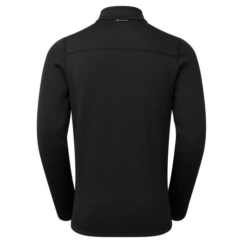 Black Men's Montane Fury Zip Pull-On Fleece | TVO9596KN