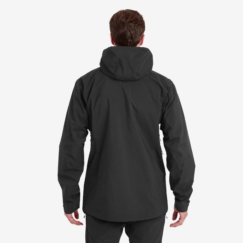 Black Men's Montane Phase XT Waterproof Jackets | YQH9933CW