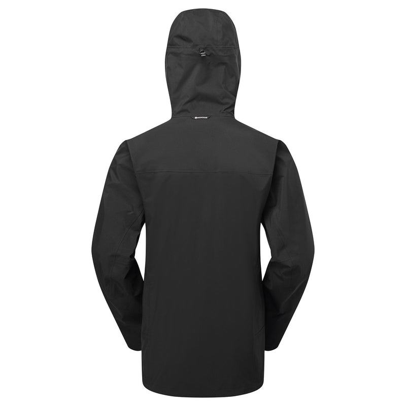 Black Men's Montane Phase XT Waterproof Jackets | YQH9933CW