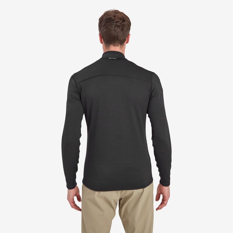 Black Men's Montane Protium Lite Pull On Fleece | ZVT8492BK