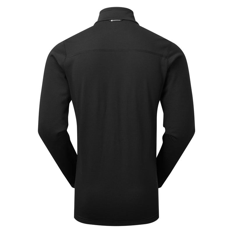 Black Men's Montane Protium Pull On Fleece | IFX6223LJ