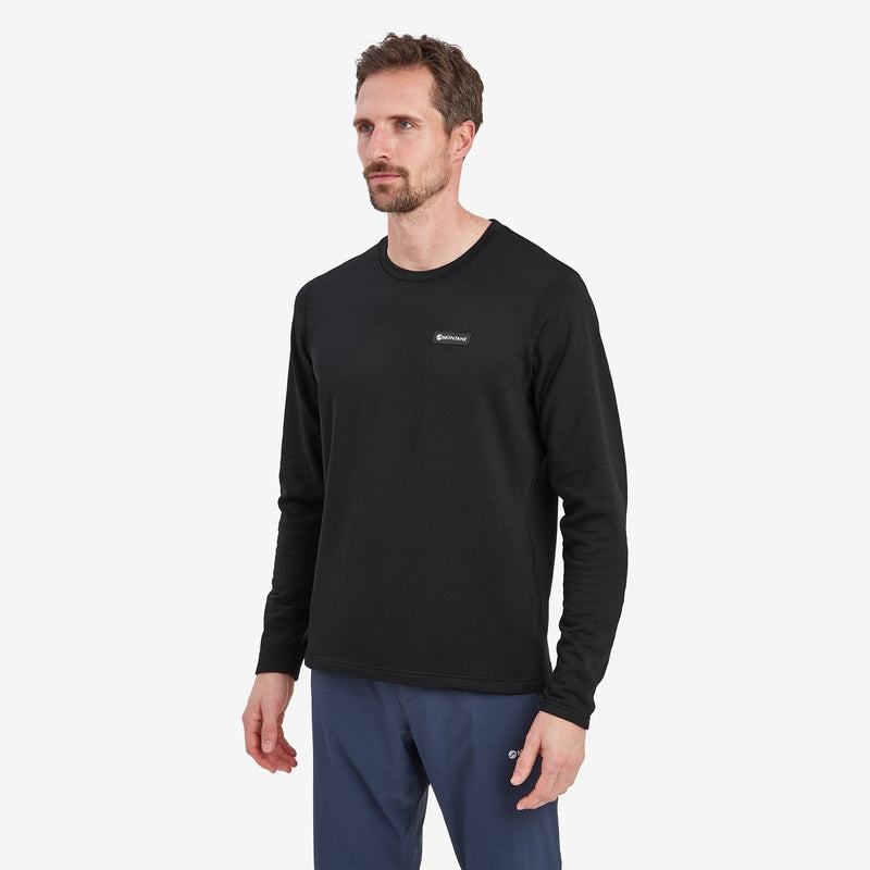 Black Men's Montane Protium Sweaters | PCN5026IQ