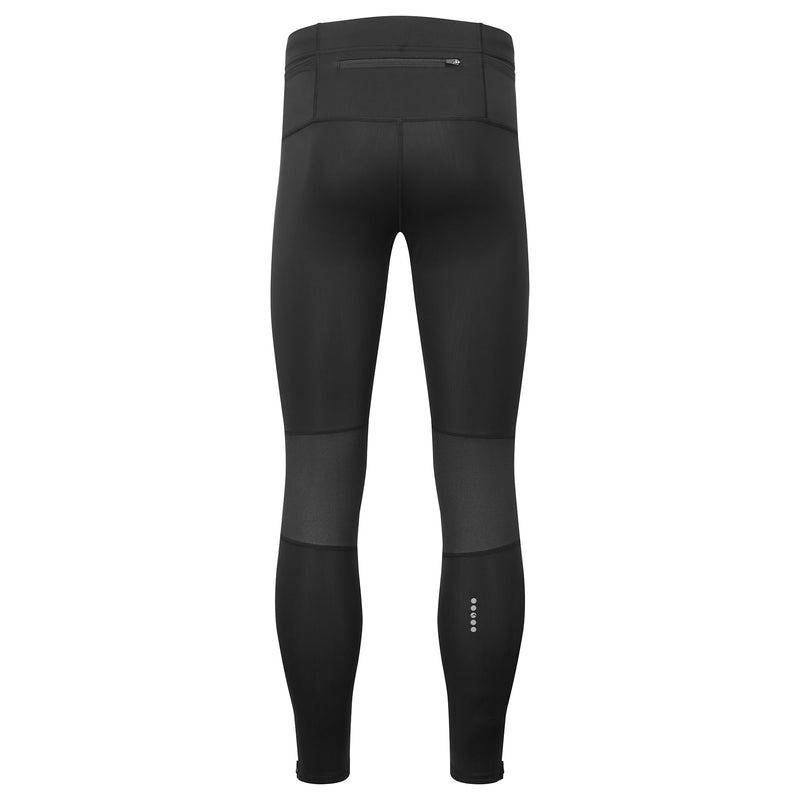 Black Men's Montane Slipstream Trail Running Leggings | YPF7356BN