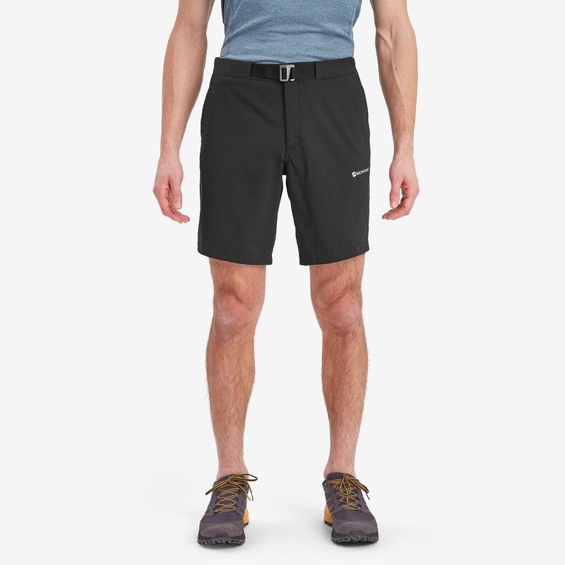 Black Men's Montane Tenacity Lite Shorts | DJA8487MD