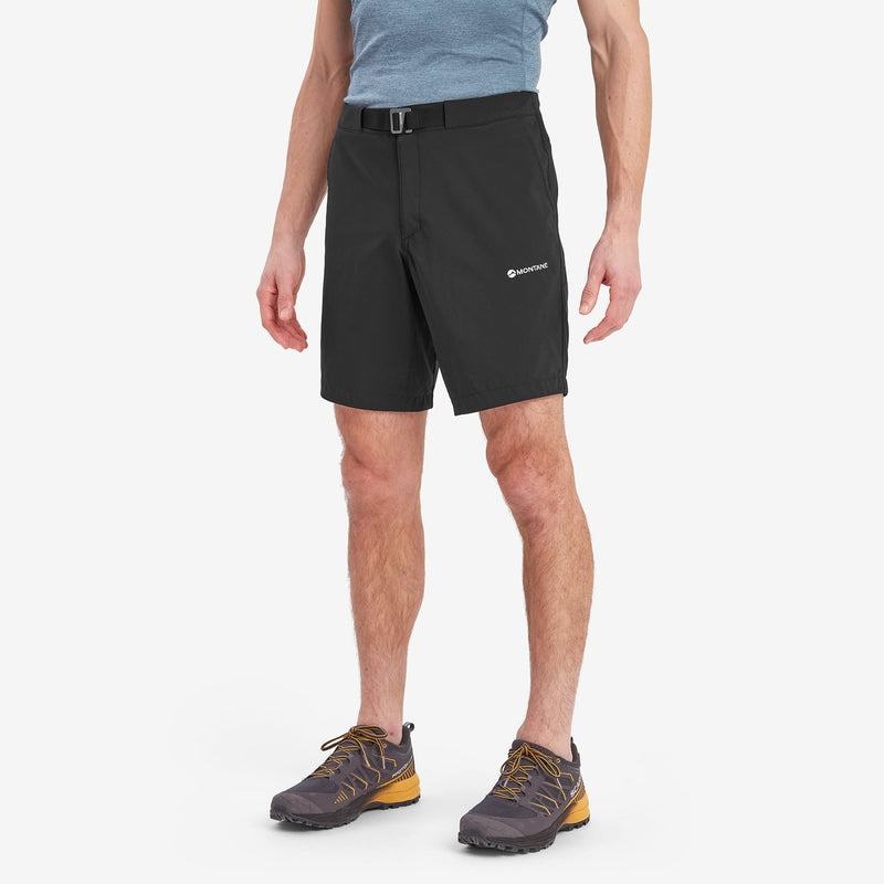 Black Men's Montane Tenacity Lite Shorts | DJA8487MD