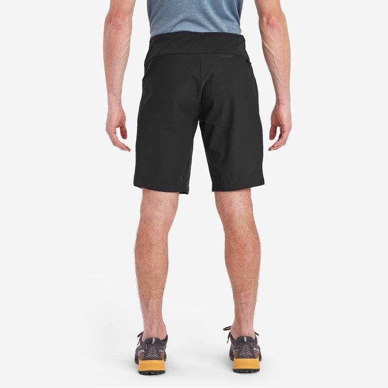 Black Men's Montane Tenacity Shorts | BNS3916RO