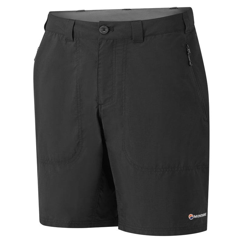 Black Men\'s Montane Terra Shorts | KZK8461JW