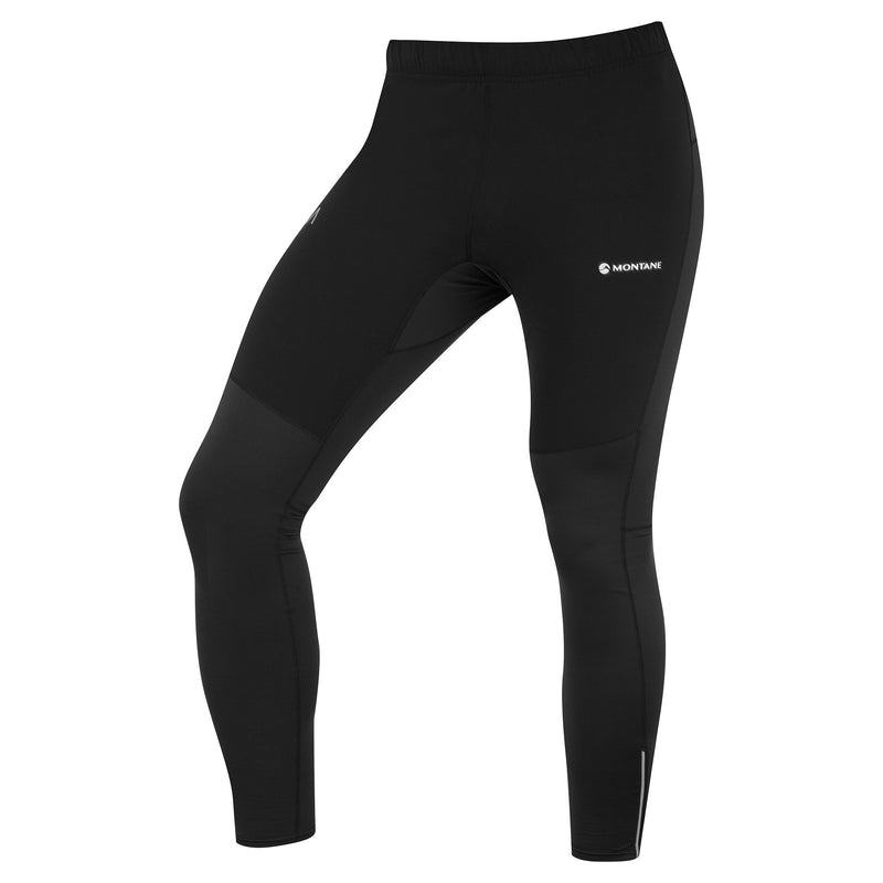 Black Men\'s Montane Thermal Trail Leggings | EYB428GL