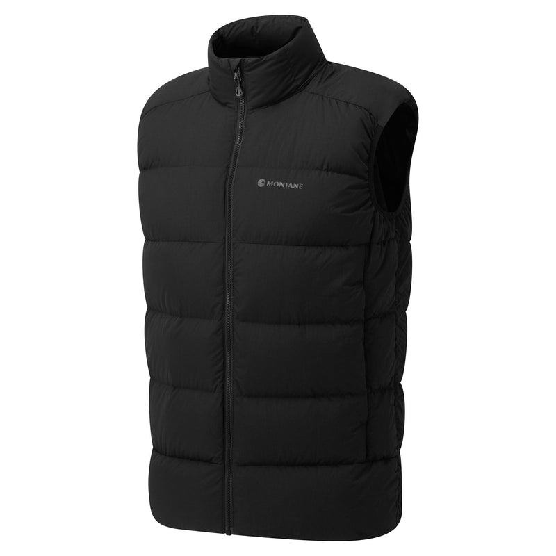 Black Men's Montane Tundra Down Vest | TOO5433OY