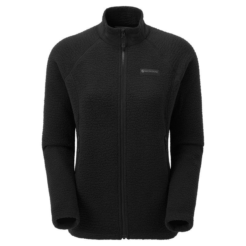 Black Women\'s Montane Chonos Fleece Jackets | HNO3251QP