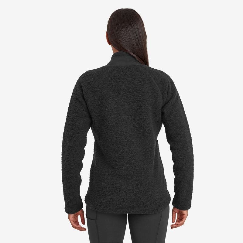 Black Women's Montane Chonos Smock Pull On Fleece | GDI5938UO