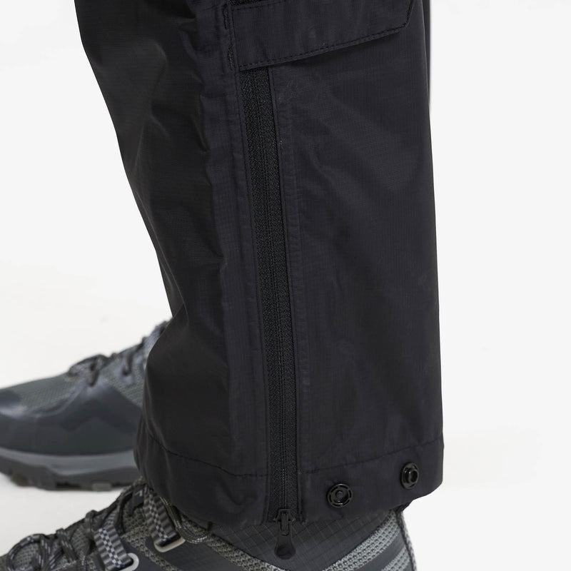 Black Women's Montane Dynamo Waterproof Pull-Over Trousers | SZJ5810FN