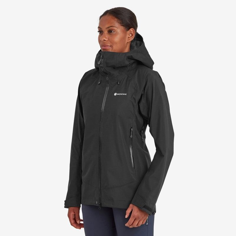 Black Women's Montane Phase XT Waterproof Jackets | QDM3387ZZ