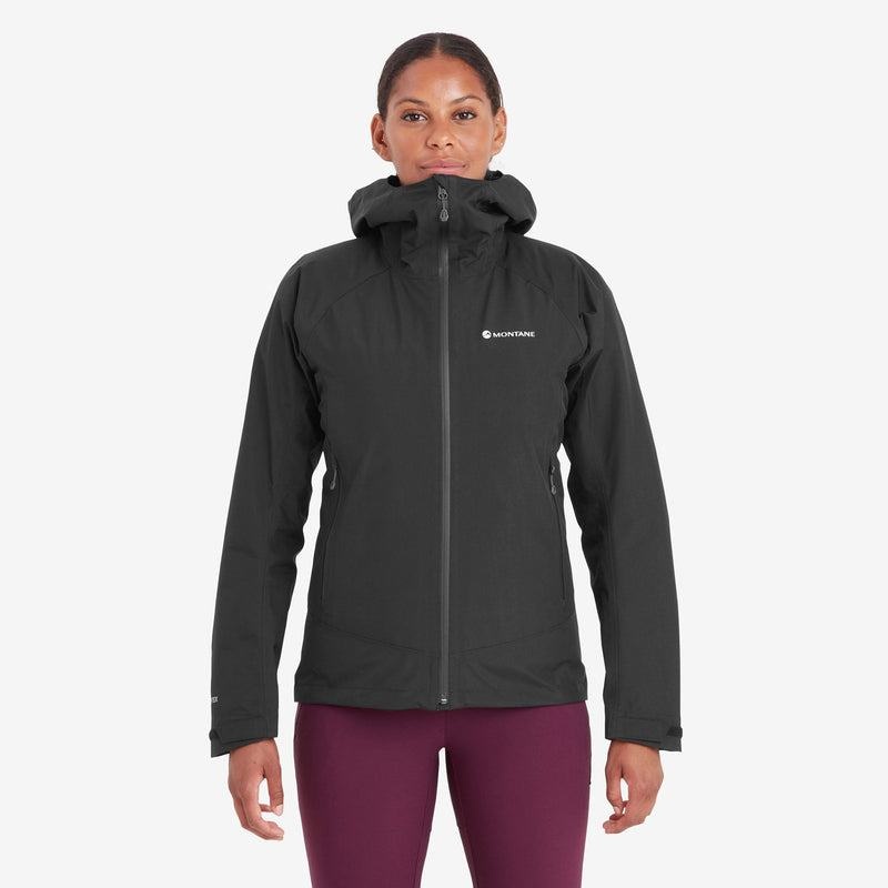 Black Women's Montane Spirit Waterproof Jackets | ZWF9637NX