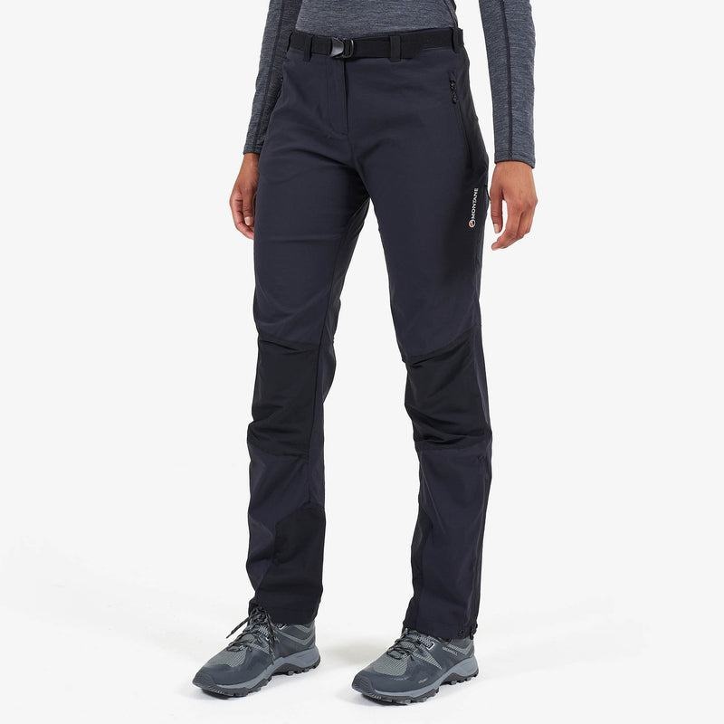 Black Women's Montane Terra Ridge Pants | OJK2832PM