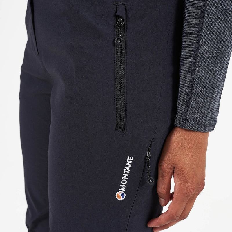 Black Women's Montane Terra Ridge Pants | OJK2832PM